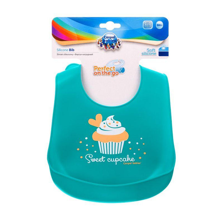 Canpol babies Silicone Bib with Pocket - 74/020 - ZRAFH