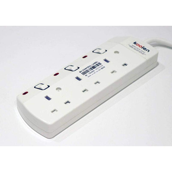 Koolen electrical connection - three outlets - 5 meters - 301100002 - Zrafh.com - Your Destination for Baby & Mother Needs in Saudi Arabia