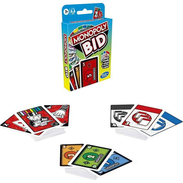 Monopoly Bid Game For 4 Players Families And Kids Ages 7 And Up - ZRAFH