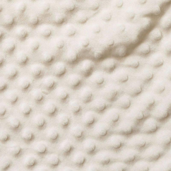 Sevi Baby Dot Velboa Blanket - Ecru - ZRAFH