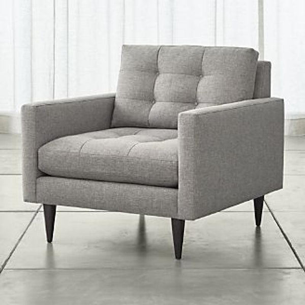 Gray Linen Chair for Stylish Relaxation By Alhome - Zrafh.com - Your Destination for Baby & Mother Needs in Saudi Arabia