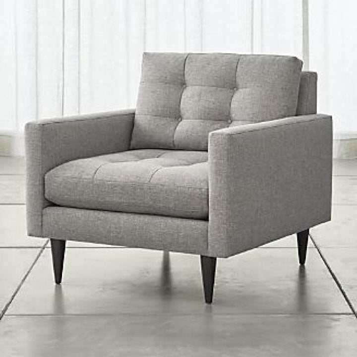 Gray Linen Chair for Stylish Relaxation By Alhome - Zrafh.com - Your Destination for Baby & Mother Needs in Saudi Arabia