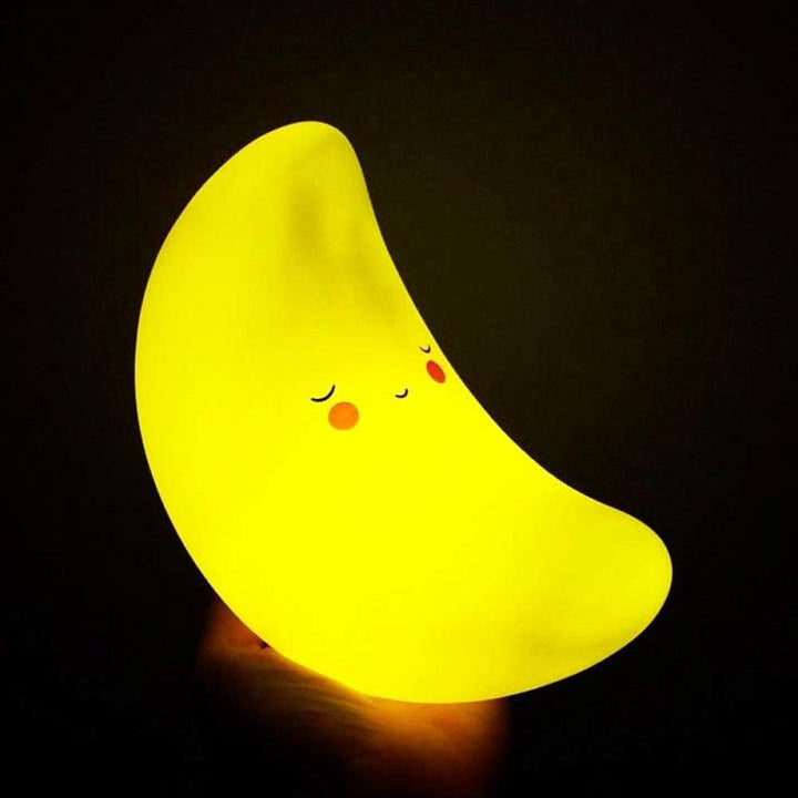 Eazy Kids Moon Lamp Light - Yellow - Zrafh.com - Your Destination for Baby & Mother Needs in Saudi Arabia