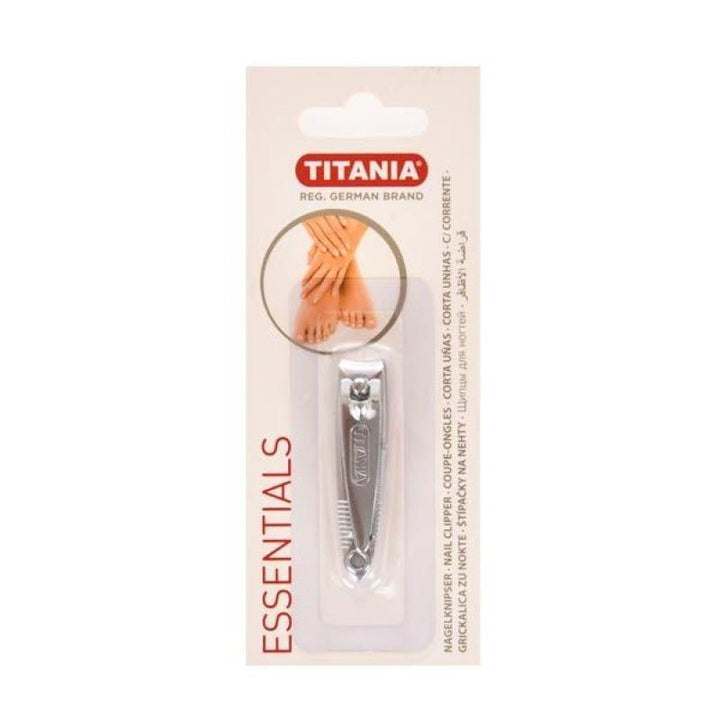 Titania Stainless Small Nail Clipper 1052/1 - Silver - ZRAFH