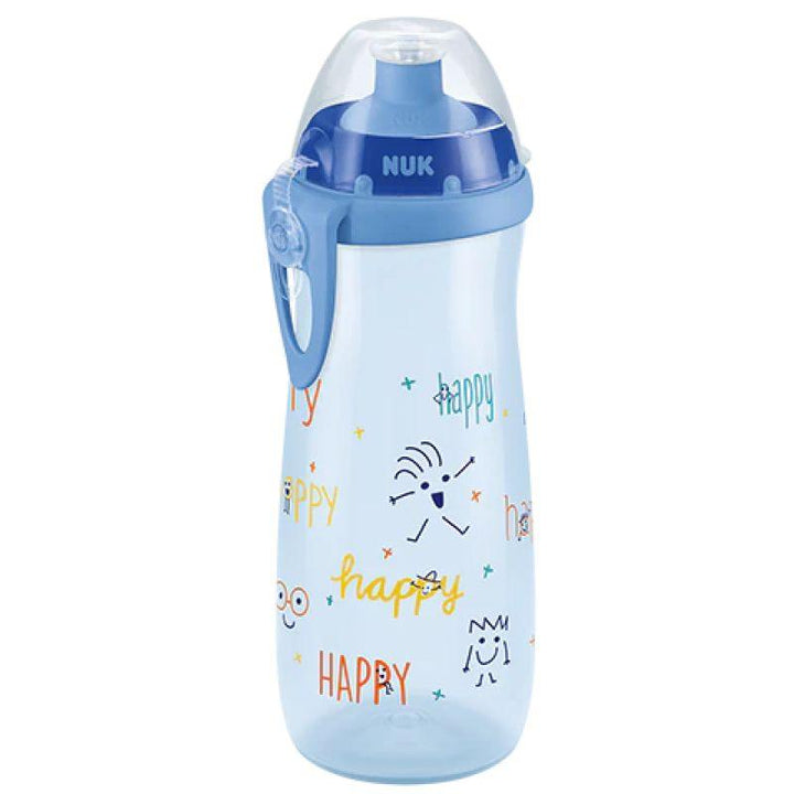 NUK Plastic Sports Bottle From 3 Years And Above - 450 ml - Zrafh.com - Your Destination for Baby & Mother Needs in Saudi Arabia