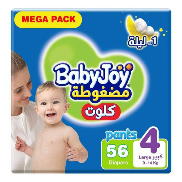 Babyjoy Culotte Mega #4 Large Size - 56 diapers - ZRAFH