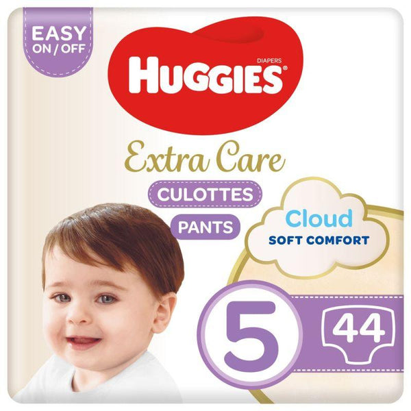 Huggies Extra Care Pants - Value Pack - Size 5 - 44 Diaper Pants - Zrafh.com - Your Destination for Baby & Mother Needs in Saudi Arabia
