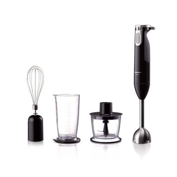 Panasonic 4-in-1 Hand Blender with 0.5 L Bowl - 600w - Black - MX-SS1BTZ - Zrafh.com - Your Destination for Baby & Mother Needs in Saudi Arabia