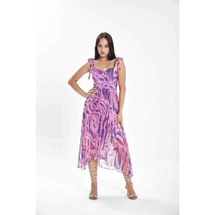 Londonella Women's Long Summer Dress Sleeveless - LON100284 - Zrafh.com - Your Destination for Baby & Mother Needs in Saudi Arabia