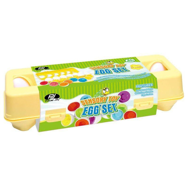Power Joy Sensory Toy Egg Set 12 Pieces - ZRAFH