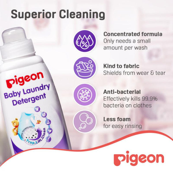 Pigeon Baby Liquid Laundry Detergent - 500 ml - Zrafh.com - Your Destination for Baby & Mother Needs in Saudi Arabia