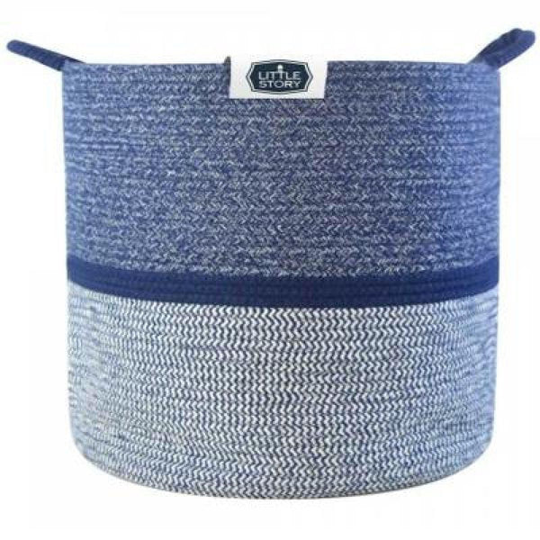 Little Story Cotton Rope Diaper Caddy - XL - Zrafh.com - Your Destination for Baby & Mother Needs in Saudi Arabia