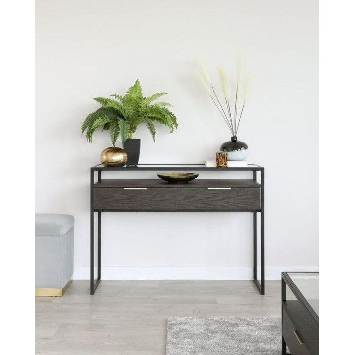 Translucent Elegance Console Table By Alhome - Zrafh.com - Your Destination for Baby & Mother Needs in Saudi Arabia