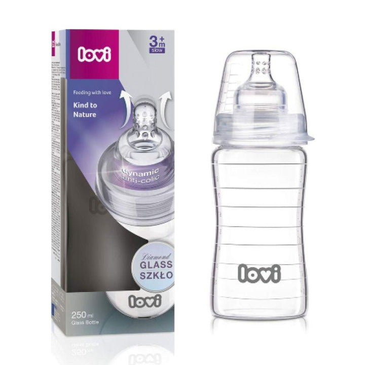 Lovi Pure Glass Bottle - 250 ml - ZRAFH