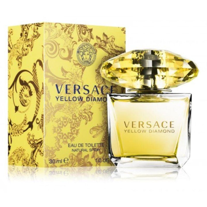 Versace Yellow Diamond For Women - Eau De Toilette - 30 ml - Zrafh.com - Your Destination for Baby & Mother Needs in Saudi Arabia
