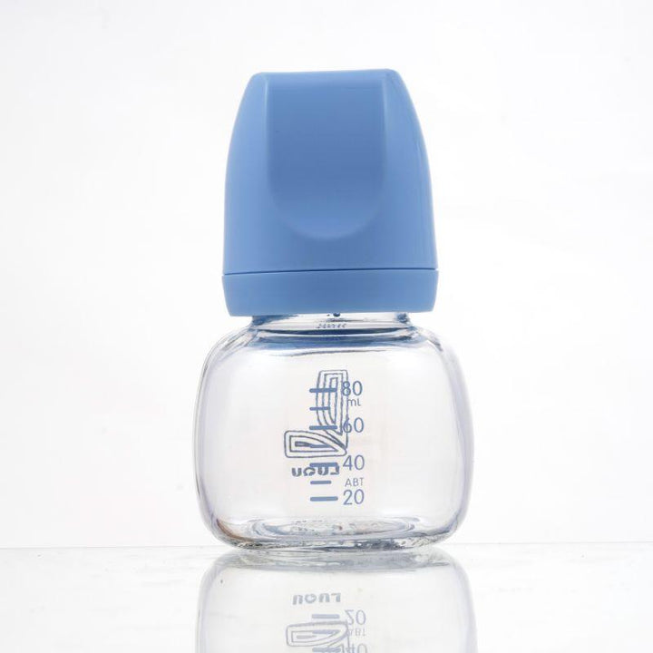 Luqu Glass Feeding Bottle Standard Neck - 80Ml - ZRAFH