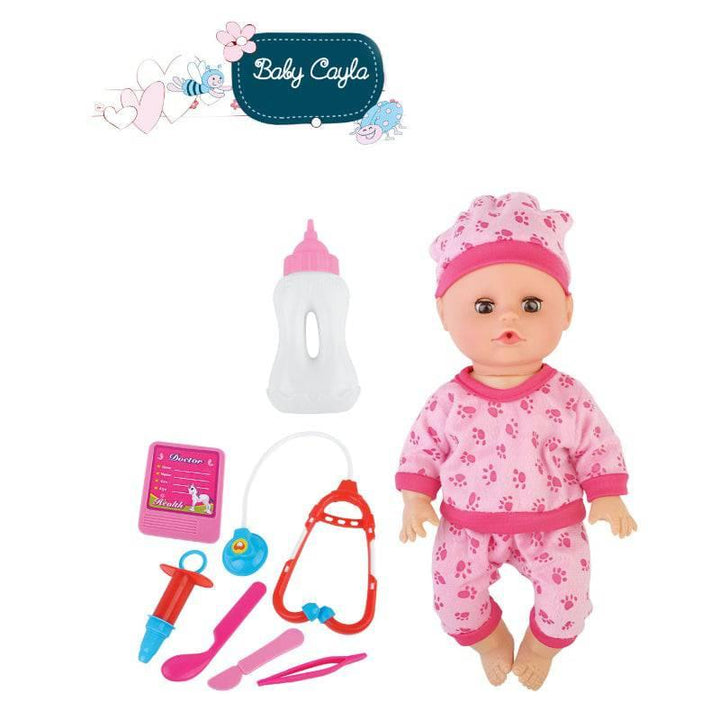 P.JOY Baby Cayla Doctor Set Doll - 88x28x78 cm - ZRAFH