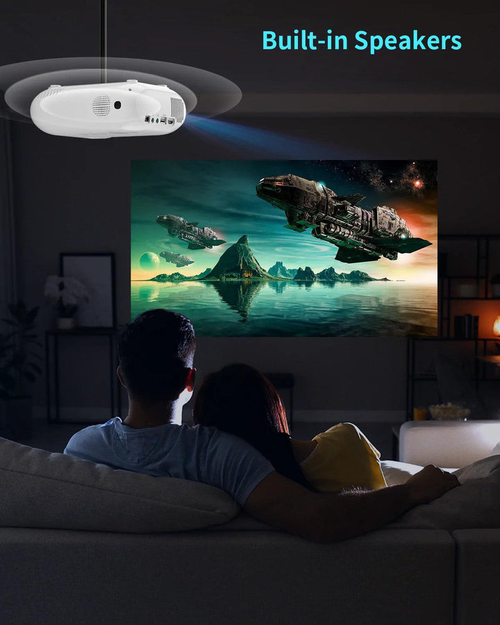 Apeman LC700 Native 1080P Projector with Built-in Netflix/Prime Video/YouTube - Zrafh.com - Your Destination for Baby & Mother Needs in Saudi Arabia