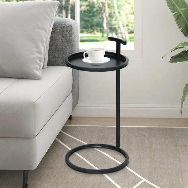 Alhome Side Table 35x55 cm - Black - AL-26 - Zrafh.com - Your Destination for Baby & Mother Needs in Saudi Arabia