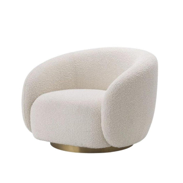 Alhome Buckle Side Chair - 90x90x88 cm - White - AL-58 - Zrafh.com - Your Destination for Baby & Mother Needs in Saudi Arabia