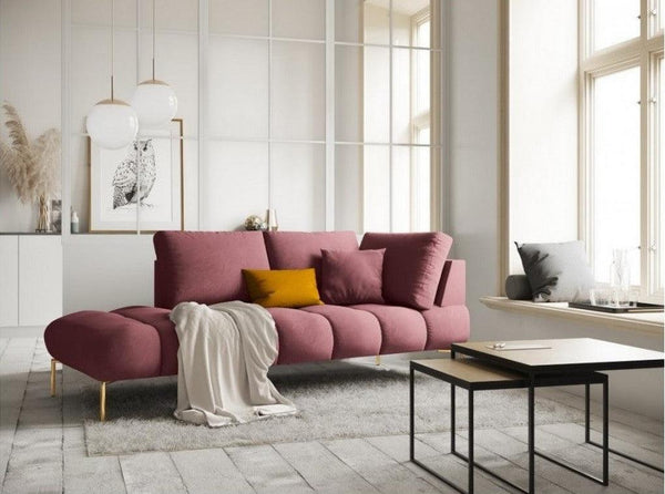 Alhome Sofa - 85x180x85 cm - Pink - AL-167 - Zrafh.com - Your Destination for Baby & Mother Needs in Saudi Arabia