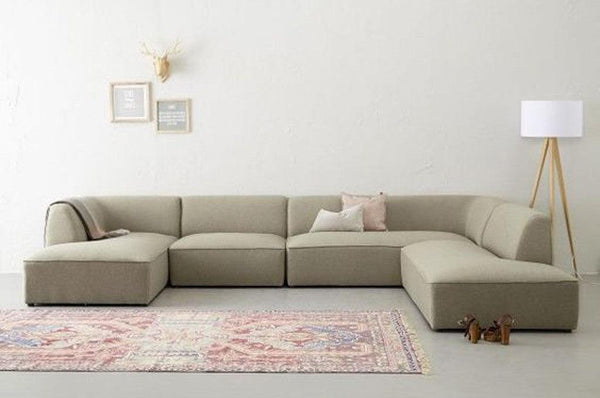 Alhome3 seater sofa - polyester - AL-577 - Zrafh.com - Your Destination for Baby & Mother Needs in Saudi Arabia