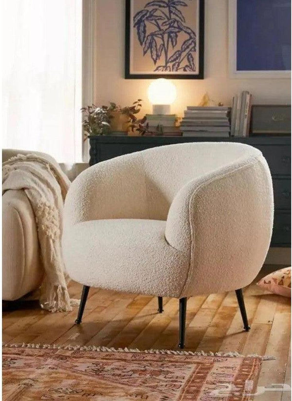 Alhome Buckle Side Chair - White - AL-314 - Zrafh.com - Your Destination for Baby & Mother Needs in Saudi Arabia