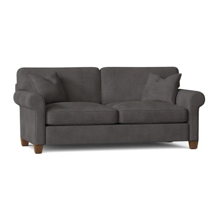 Alhome Sofa 85x85x160 cm - Grey - NASSFUR109 - Zrafh.com - Your Destination for Baby & Mother Needs in Saudi Arabia