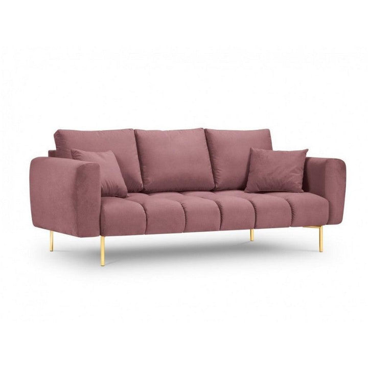 Alhome Sofa 85x210x85 cm - Pink - Zrafh.com - Your Destination for Baby & Mother Needs in Saudi Arabia