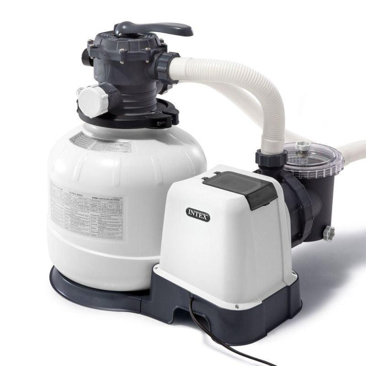 Intex Krystal Clear Sand Filter Pump - 220 V - SX2800 - Zrafh.com - Your Destination for Baby & Mother Needs in Saudi Arabia