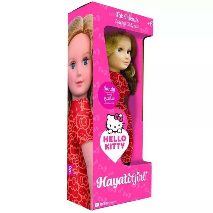Hayati Girl Hello Kitty 18-Inch Doll Sandy - ZRAFH