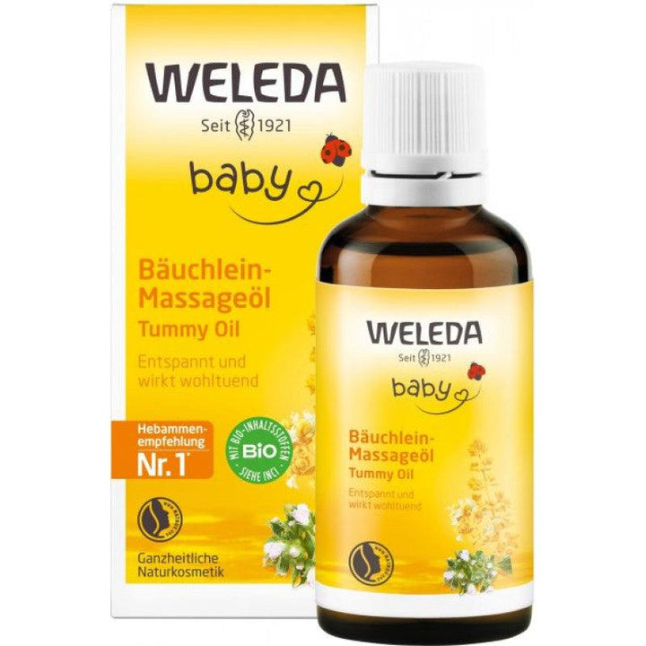 Weleda Calendula Baby Tummy Oil - 50 ml - Zrafh.com - Your Destination for Baby & Mother Needs in Saudi Arabia