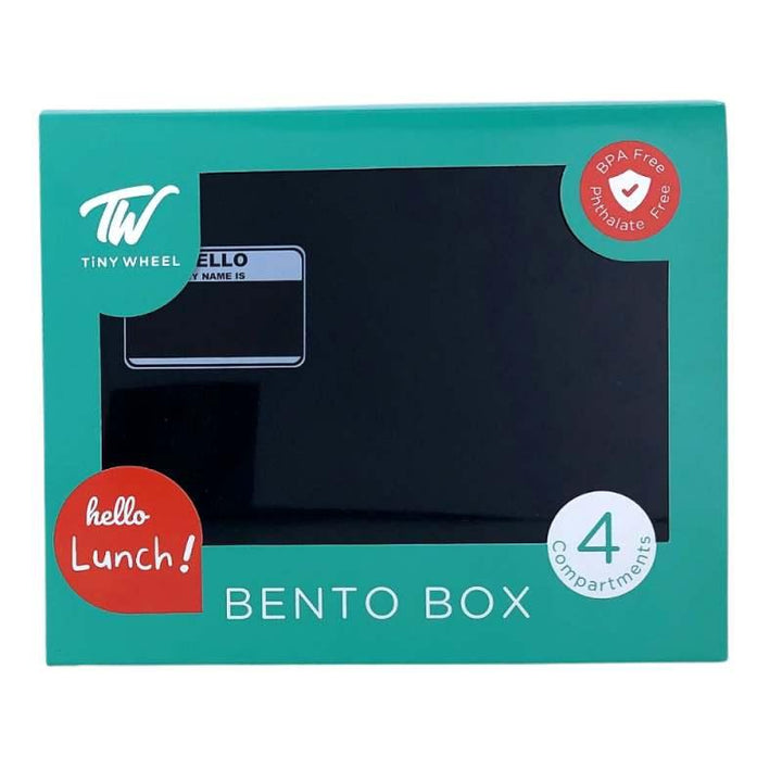 TW Bento Box 4 Compartments - Black - Arcade - ZRAFH