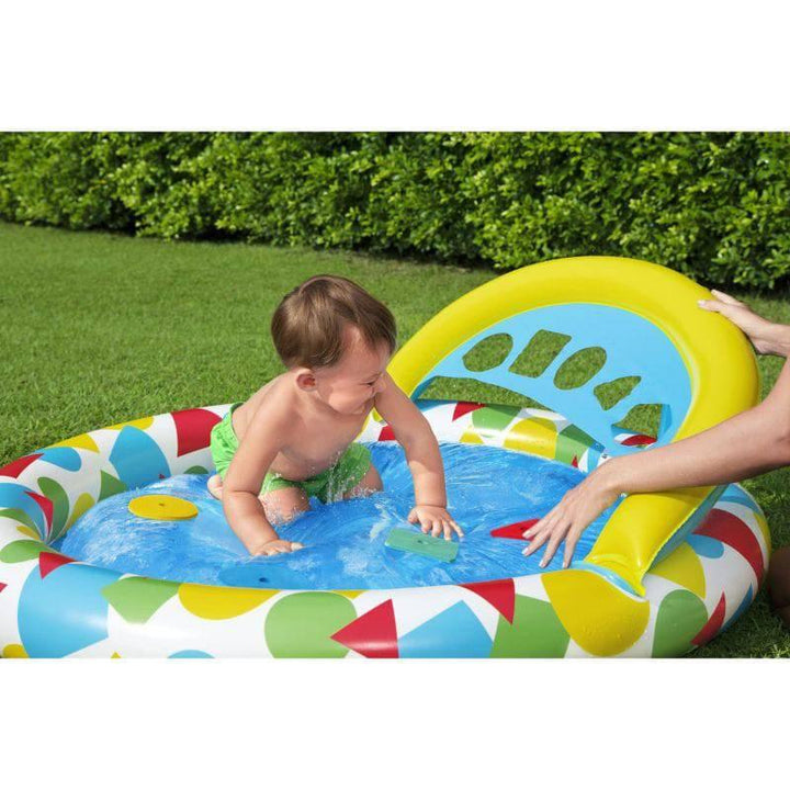 Splash & Learn Kiddie Pool - 120x117x46 cm - 26-52378 - ZRAFH