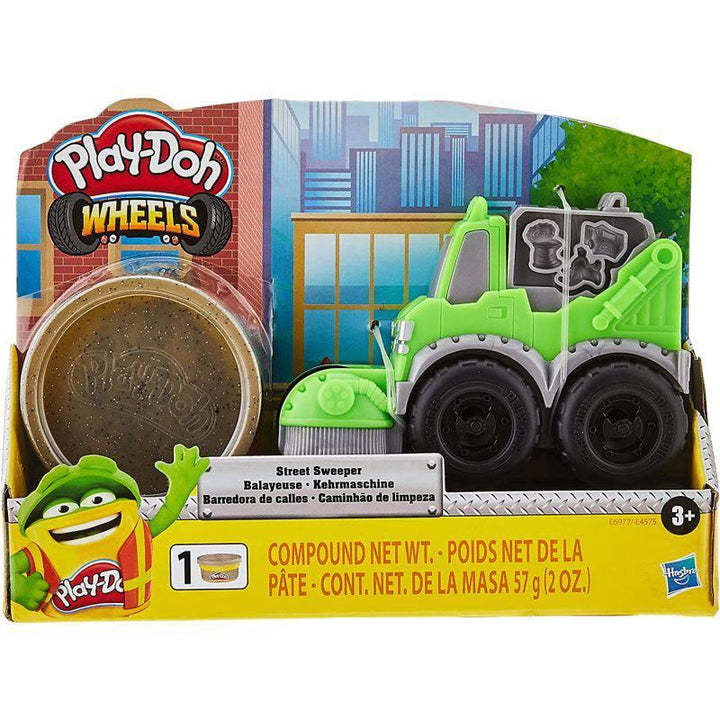 Play-Doh Street Sweeper - Green - ZRAFH