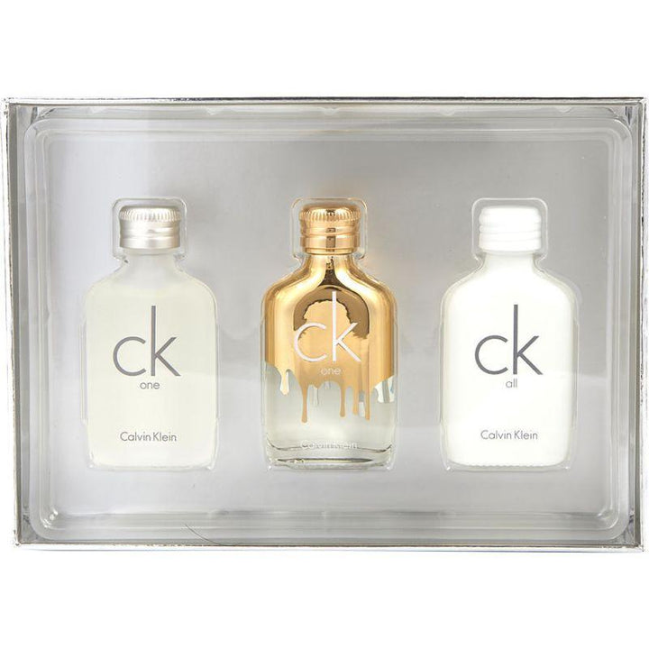 Calvin Klein Mini Set Travel For Women Eau de Toilette (One + One Gold + All ) 10 ml - ZRAFH