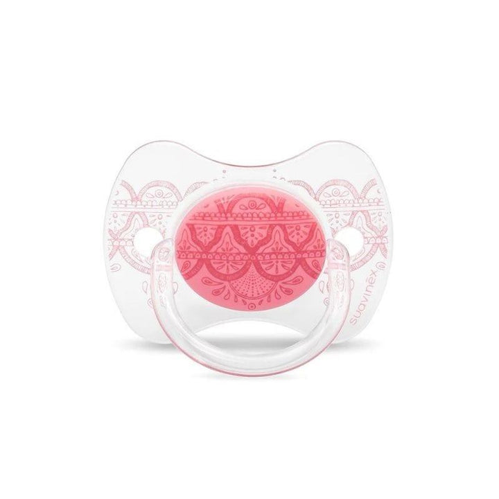 Suavinex Premium Couture Physiological Soother 0-4 months - Pink - ZRAFH