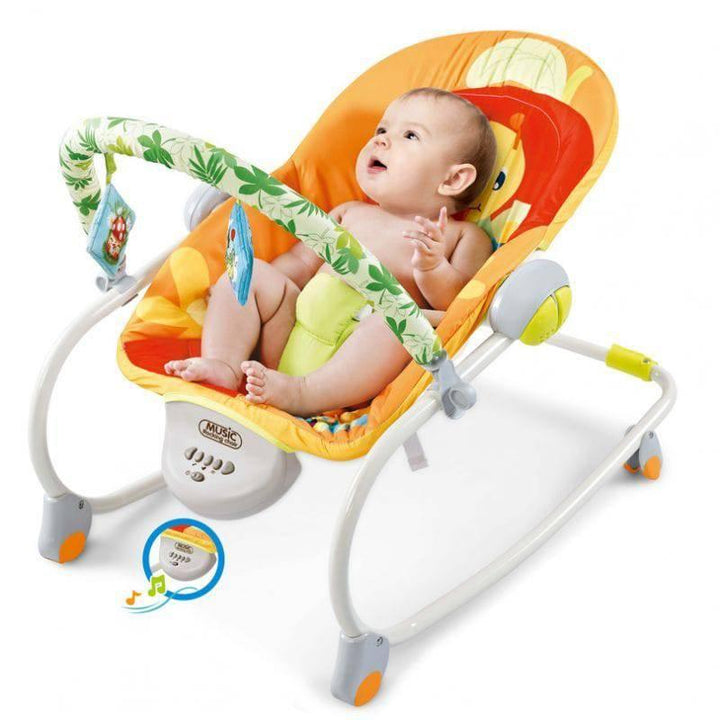 Baby Rocking Chair With Music From Baby Love Multicolor - 33-1344222 - ZRAFH