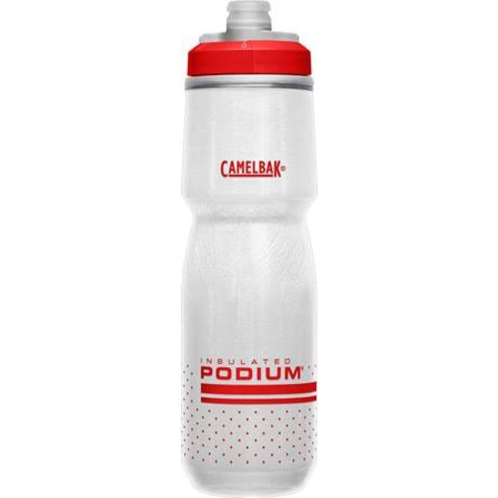 Camelbak sport bottle podium chill 24 Oz - fiery red and white - ZRAFH