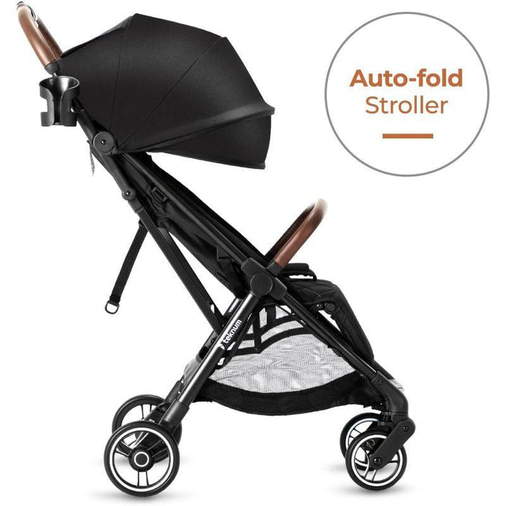 Teknum Travel EXPLORER 2 AutoFold Stroller - Black - Zrafh.com - Your Destination for Baby & Mother Needs in Saudi Arabia