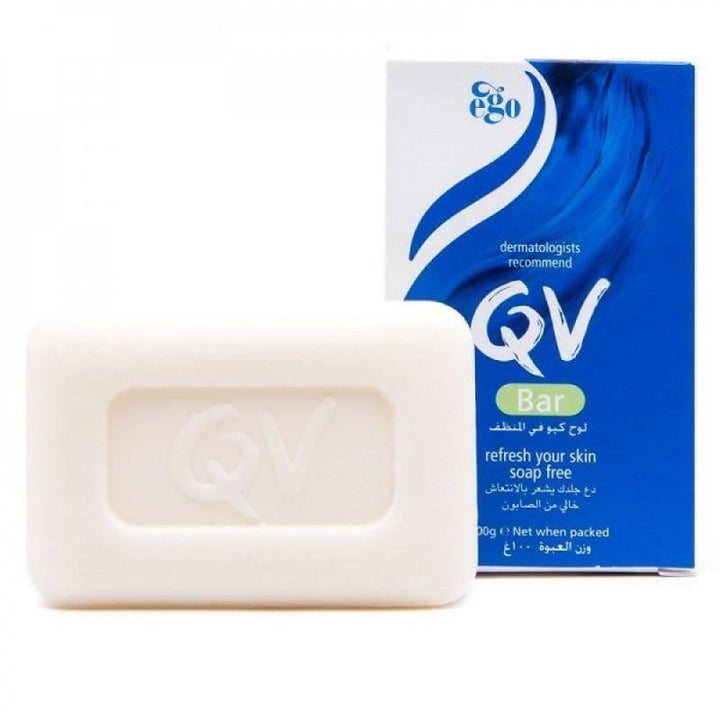 QV Soap Bar To Cleanses & Moisturizes Your Skin- 100 g - ZRAFH