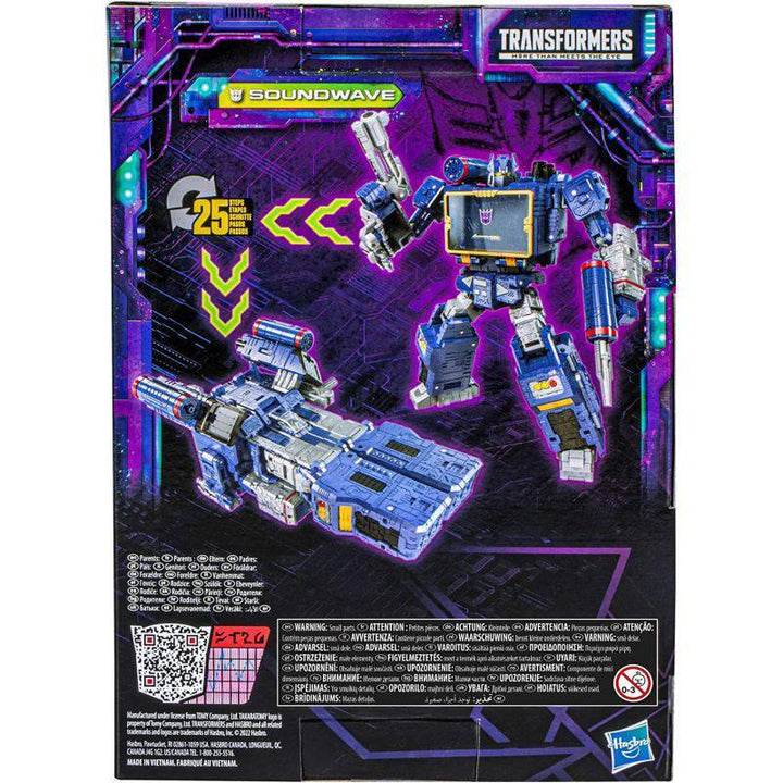 Soundwave Transformers Legacy Voyager - 18 cm - ZRAFH