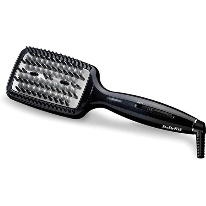 Babyliss Ceramic Smoothing Heated Brush - Black - HSB101SDE - ZRAFH