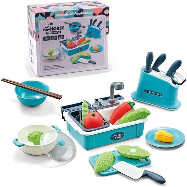 Baby Love Family Center Kitchen Play Set - Zrafh.com - Your Destination for Baby & Mother Needs in Saudi Arabia