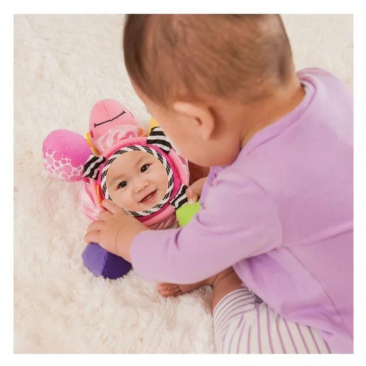 Infantino Turtle Mirror Pal - 0+ Months - Zrafh.com - Your Destination for Baby & Mother Needs in Saudi Arabia