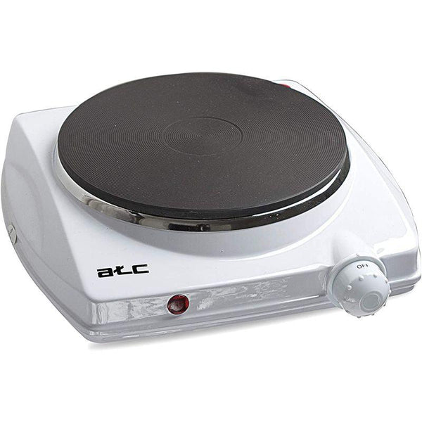 ATC Electric Single Hot Plate 1500 W - White - H-HP0701S - ZRAFH