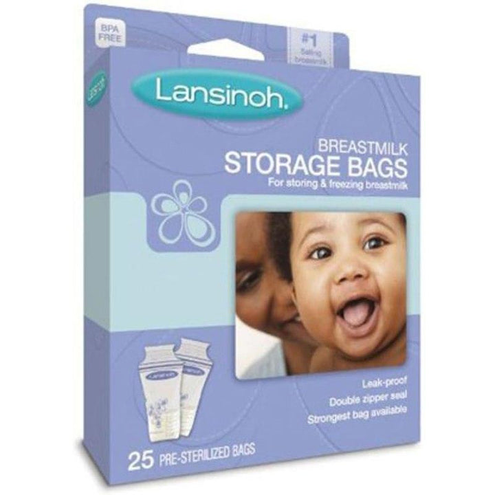Lansinoh Breastmilk Storage Bags - 6 Oz - Zrafh.com - Your Destination for Baby & Mother Needs in Saudi Arabia