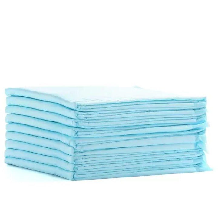 Little Story Disposable Diaper Changing Mats - 100 Pieces - Blue - Zrafh.com - Your Destination for Baby & Mother Needs in Saudi Arabia