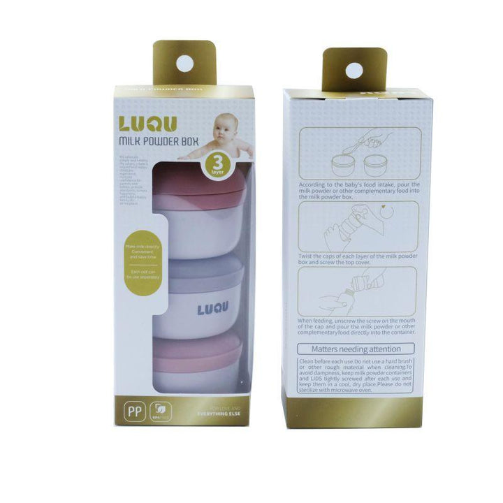 Luqu Milk Powder Container - 3 Layer - ZRAFH