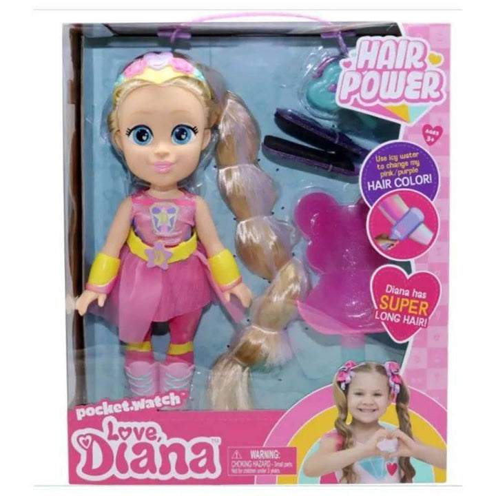 Headst Doll Love Diana HAIR POWER- 33 cm- multicolor - ZRAFH